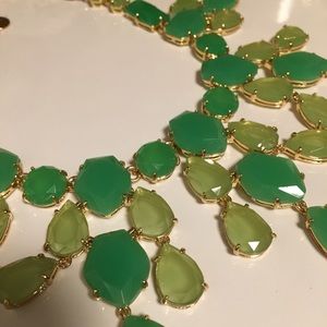 Stella&Dot green tone necklace